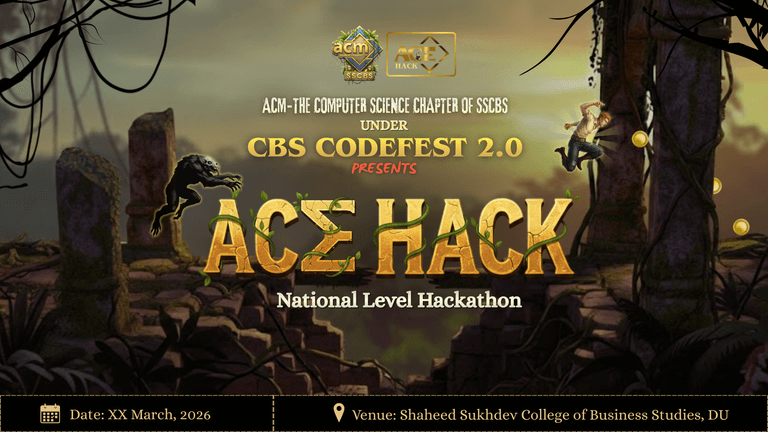 ACE(M) HACK | Devfolio